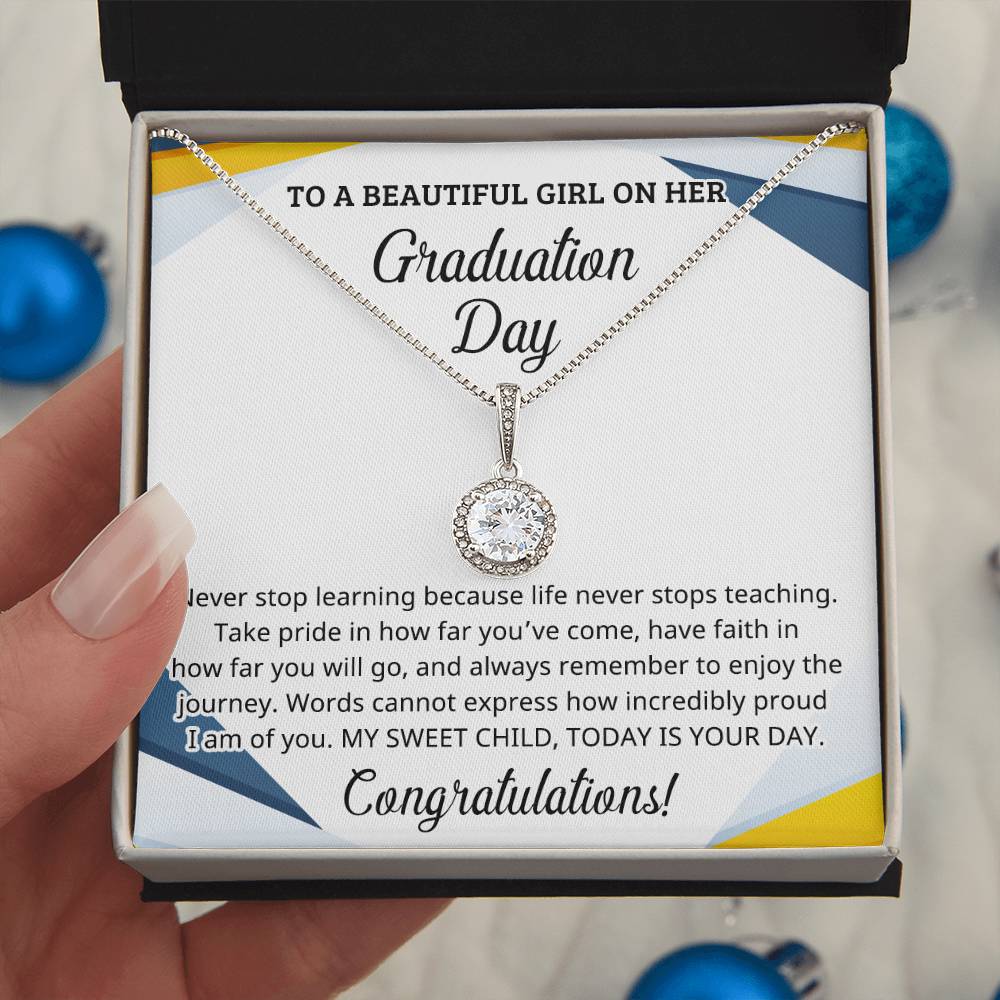 Perfect Graduation Gift - Congratulations - Eternal Hope Necklace