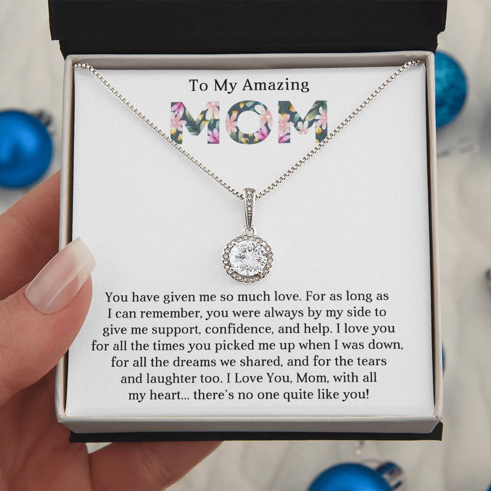 TO MY AMAZING MOM - MOTHER'S DAY BEST GIFT FOR MOM - ETERNAL HOPE NECKLACE