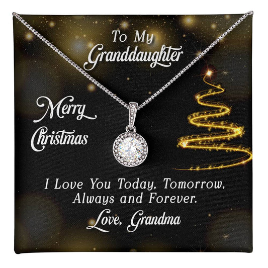 Christmas Gift For Granddaughter - Eternal Hope Necklace