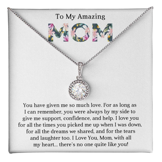 TO MY AMAZING MOM - MOTHER'S DAY BEST GIFT FOR MOM - ETERNAL HOPE NECKLACE