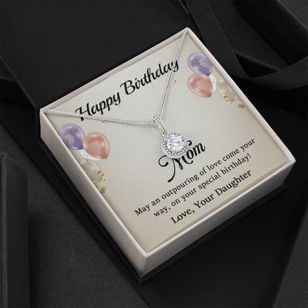 To My Mom - Best Birthday Gift For Mom - Eternal Hope Necklace