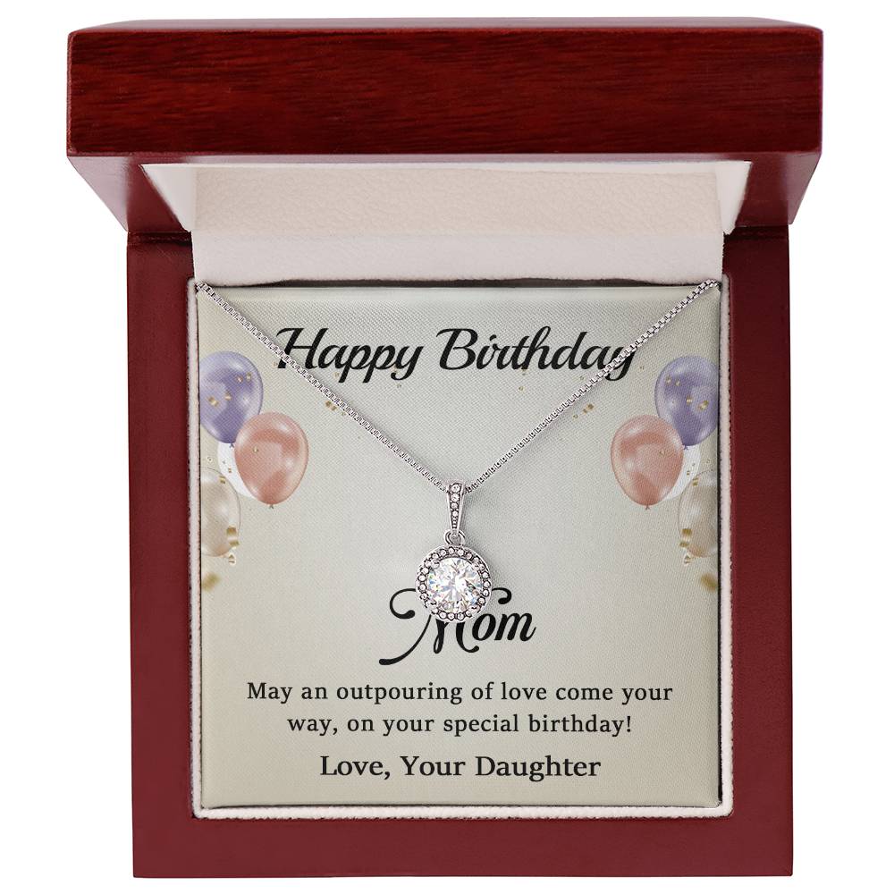 To My Mom - Best Birthday Gift For Mom - Eternal Hope Necklace