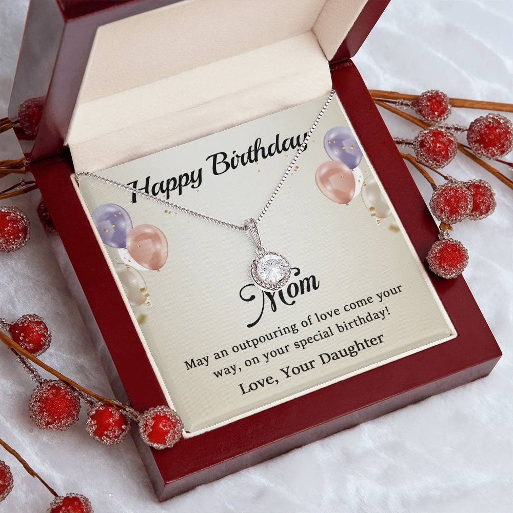 To My Mom - Best Birthday Gift For Mom - Eternal Hope Necklace