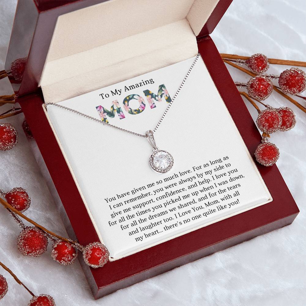 TO MY AMAZING MOM - MOTHER'S DAY BEST GIFT FOR MOM - ETERNAL HOPE NECKLACE