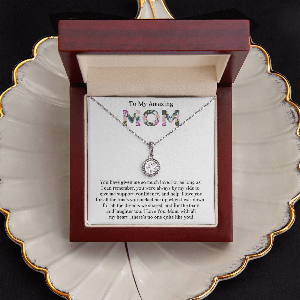 TO MY AMAZING MOM - MOTHER'S DAY BEST GIFT FOR MOM - ETERNAL HOPE NECKLACE