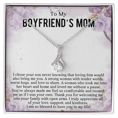 TO MY BOYFRIEND'S MOM - MOTHER'S DAY BEST GIFT - ALLURING BEAUTY NECKLACE