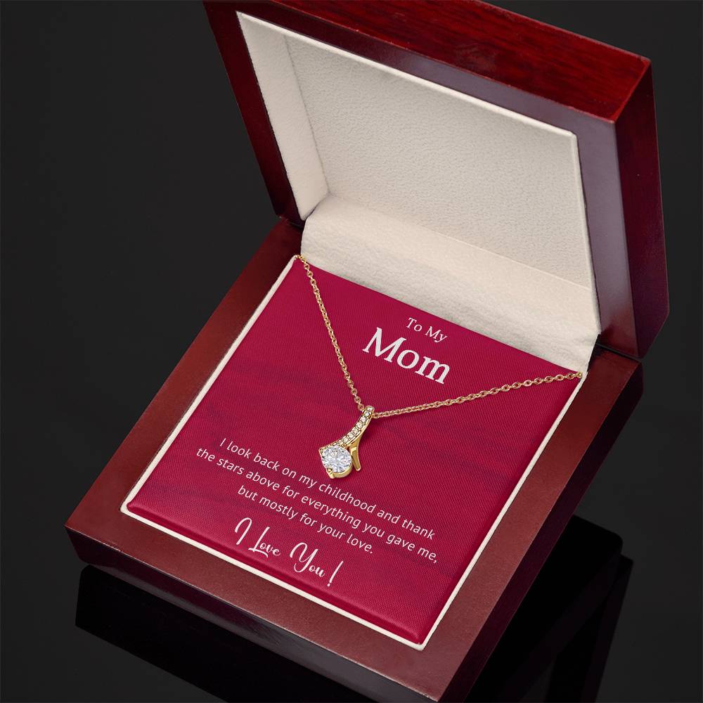 TO MY MOM - MOTHER'S DAY BEST GIFT FOR MOM - ALLURING BEAUTY NECKLACE