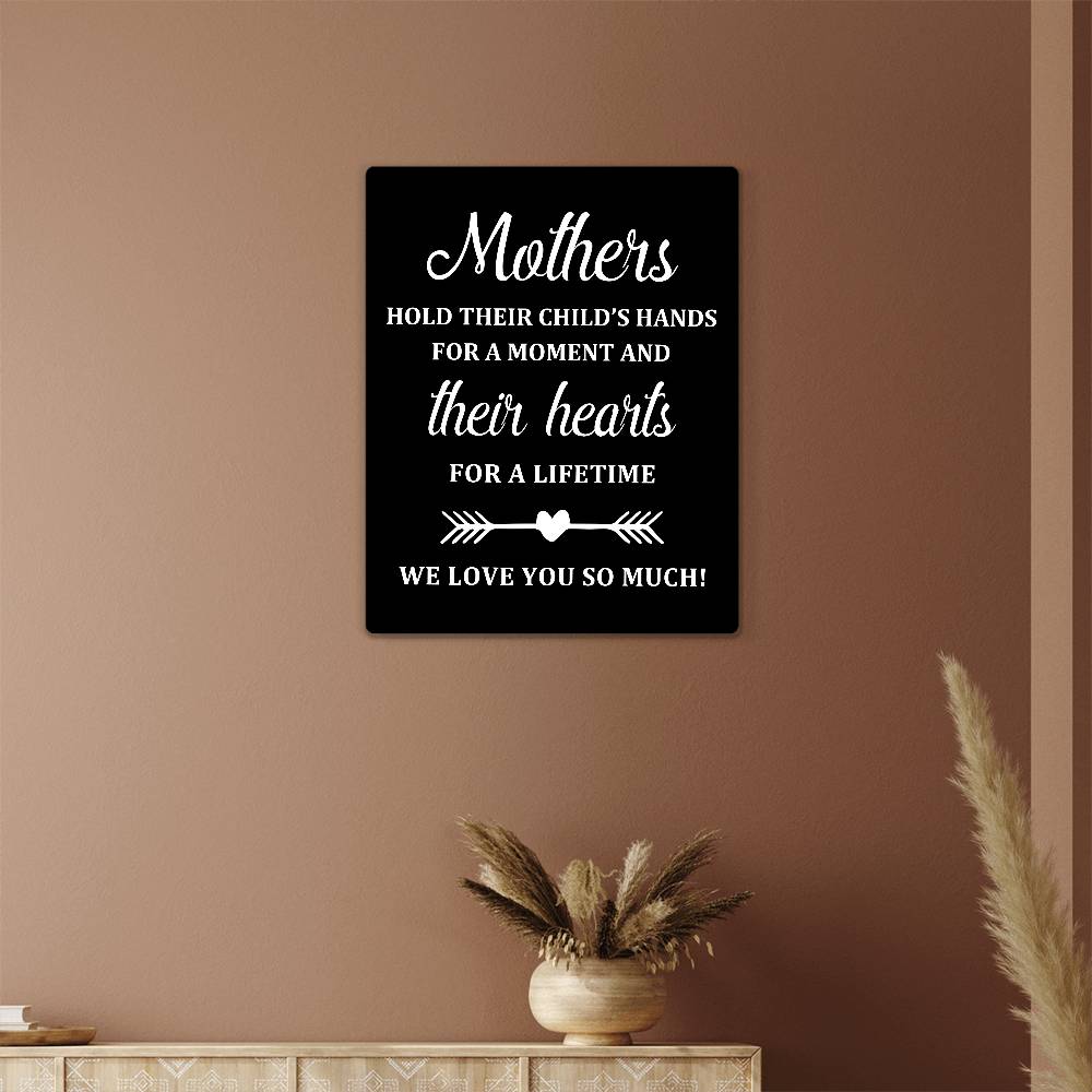 MOTHER - HAPPY MOTHER'S DAY - HIGH GLOSS METAL ART