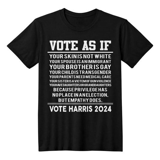 Kamala Harris 2024 T-Shirt - USA Vote T-Shirt